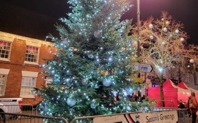 Royal Wootton Bassett’s Christmas lights and Shopping